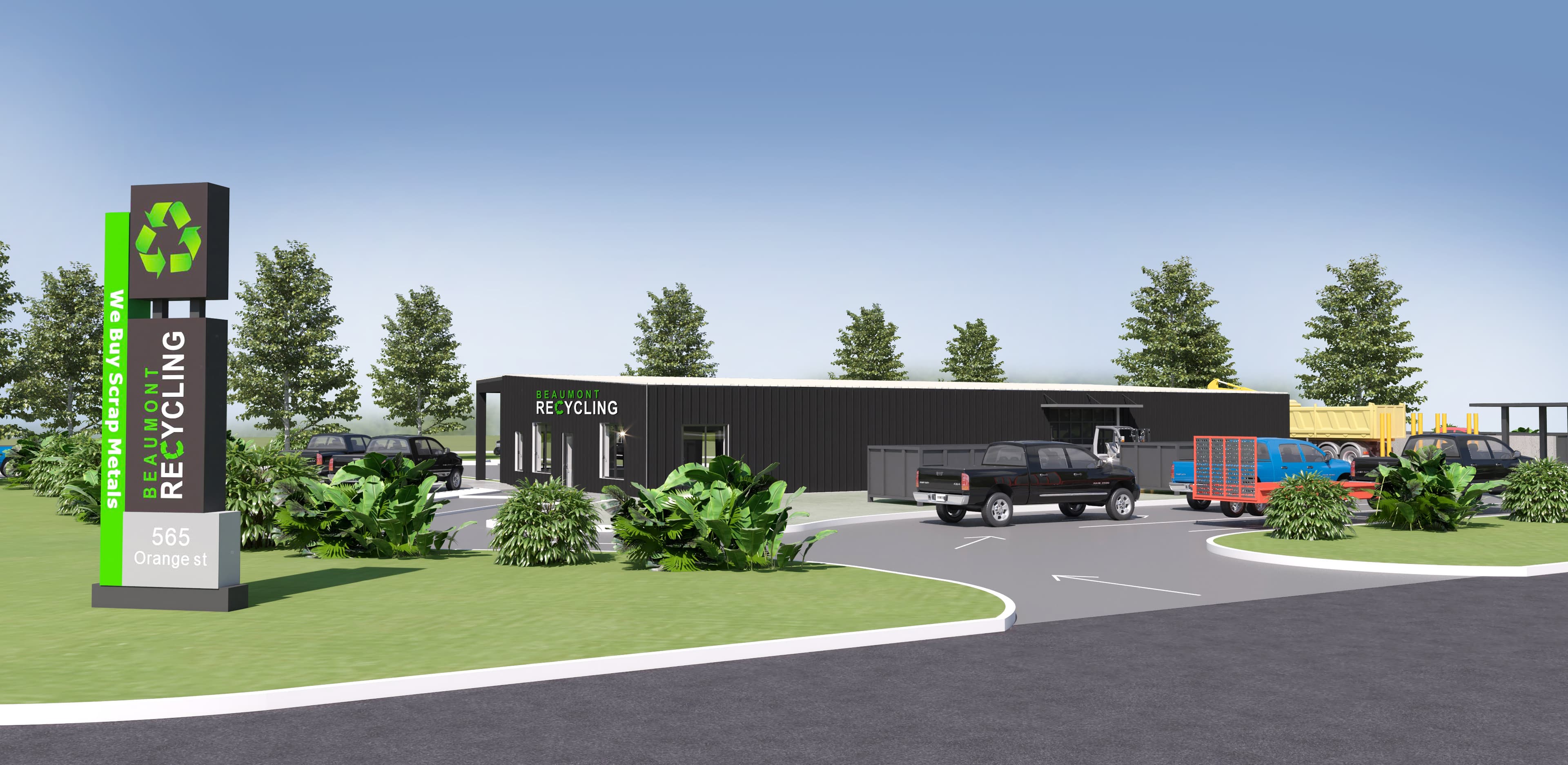Beaumont Recycling facility